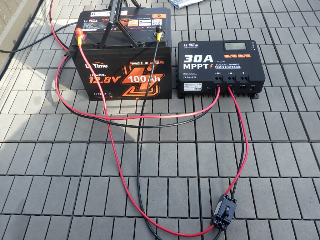 LiTimeソーラーチャージャーコントローラー