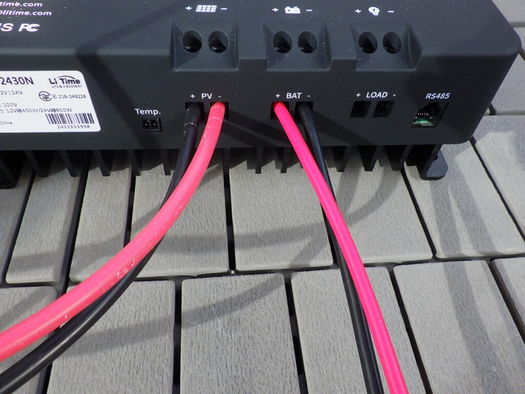 LiTimeソーラーチャージャーコントローラー