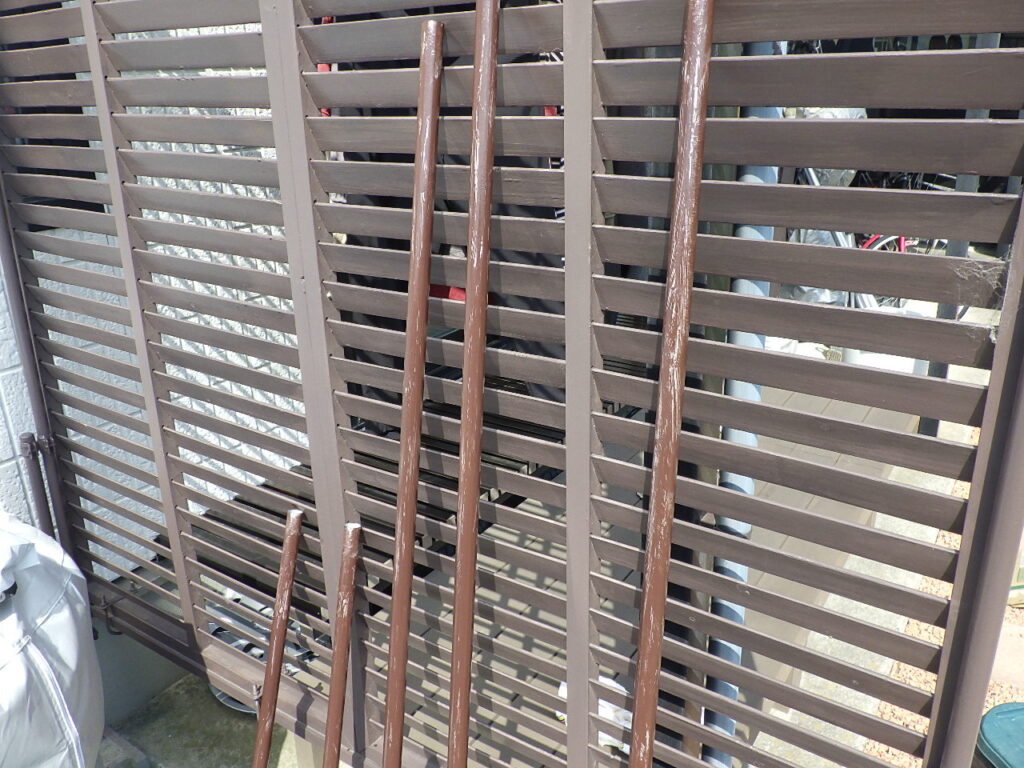 単管の塗装