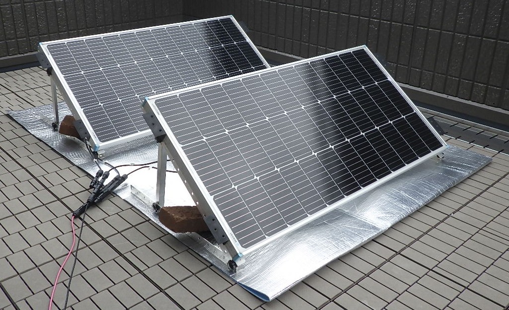 DIYでソーラーパネルシステムを製作