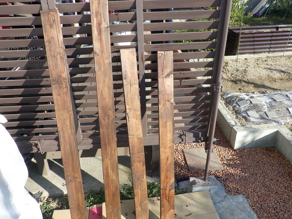 ソーラパネル用架台の台座製作